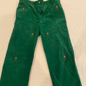 Boys Holiday corduroy pants with soldiers
